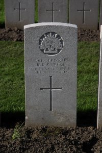 Lijssenthoek Military Cemetery - Kilvert, Ralph Blomiely