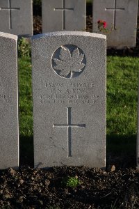 Lijssenthoek Military Cemetery - King, Eric Nicholas Ardmore