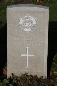 Lijssenthoek Military Cemetery - King, John George