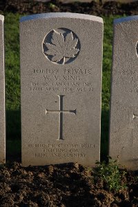 Lijssenthoek Military Cemetery - King, William Victor