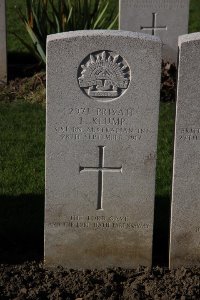 Lijssenthoek Military Cemetery - Klump, Leonard