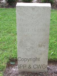 Lijssenthoek Military Cemetery - Koperek, Josef