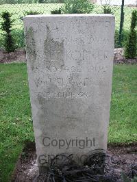 Lijssenthoek Military Cemetery - Korner, Walter