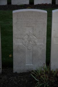 Lijssenthoek Military Cemetery - Lane, Henry Burgess