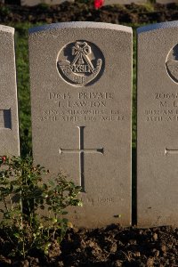 Lijssenthoek Military Cemetery - Lawton, Thomas