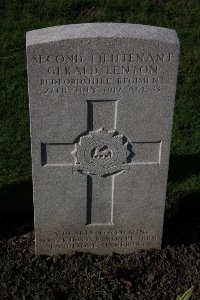 Lijssenthoek Military Cemetery - Lenton, Gerald