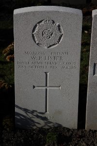 Lijssenthoek Military Cemetery - Lister, Wilfred Percival