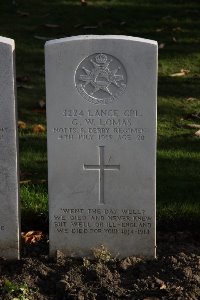 Lijssenthoek Military Cemetery - Lomas, George William