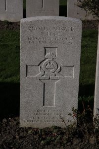 Lijssenthoek Military Cemetery - Lord, Percy