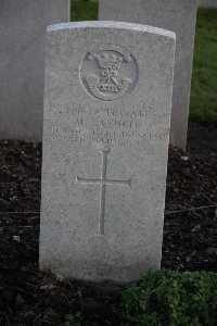 Lijssenthoek Military Cemetery - Lynch, M J