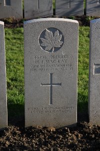 Lijssenthoek Military Cemetery - MacKay, H J