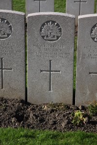 Lijssenthoek Military Cemetery - Mahony, Florance