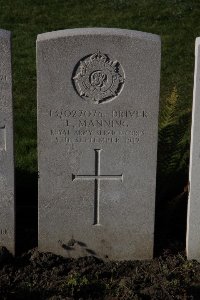 Lijssenthoek Military Cemetery - Manning, F