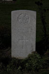 Lijssenthoek Military Cemetery - Marsland, James Francis