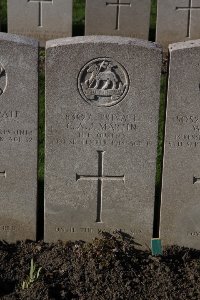 Lijssenthoek Military Cemetery - Martin, Cecil Arthur James