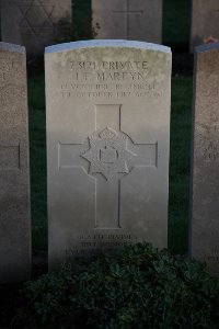 Lijssenthoek Military Cemetery - Martyn, John Francis