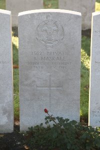 Lijssenthoek Military Cemetery - Maskall, R