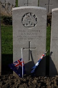 Lijssenthoek Military Cemetery - Mason, Reginald Sylvester