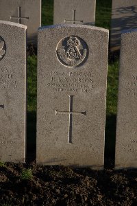 Lijssenthoek Military Cemetery - Masterson, J