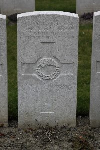 Lijssenthoek Military Cemetery - Matheson, Neil McLeod