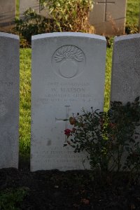 Lijssenthoek Military Cemetery - Matson, W D