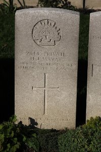 Lijssenthoek Military Cemetery - Mavay, Herbert James