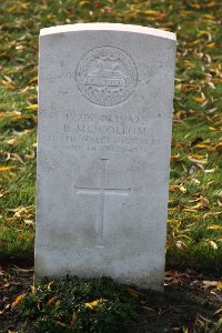 Lijssenthoek Military Cemetery - McCollom, R