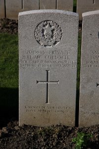 Lijssenthoek Military Cemetery - McCulloch, Hans