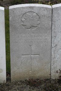 Lijssenthoek Military Cemetery - McGillivray, E I