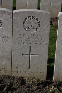 Lijssenthoek Military Cemetery - McGrath, William Thomas