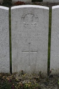 Lijssenthoek Military Cemetery - McGregor, James