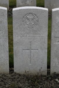 Lijssenthoek Military Cemetery - McGregor, W L T