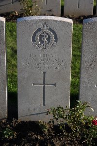 Lijssenthoek Military Cemetery - McKeaveney, T