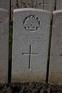 Lijssenthoek Military Cemetery - McMahon, Francis Joseph