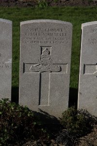Lijssenthoek Military Cemetery - Merritt, Charles