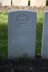 Lijssenthoek Military Cemetery - Metcalf, Clarence Albert