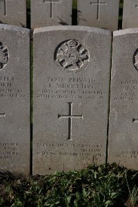 Lijssenthoek Military Cemetery - Middleton, J