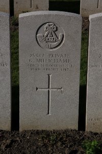 Lijssenthoek Military Cemetery - Millichamp, G