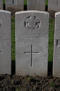 Lijssenthoek Military Cemetery - Milward, Arthur