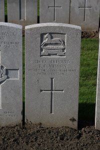 Lijssenthoek Military Cemetery - Misson, T C