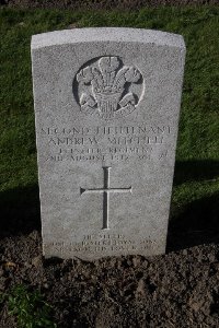 Lijssenthoek Military Cemetery - Mitchell, Andrew