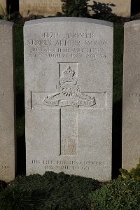 Lijssenthoek Military Cemetery - Moody, Sidney Arthur