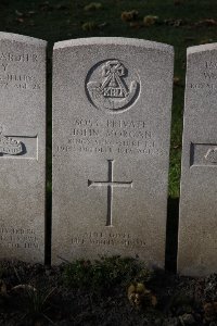 Lijssenthoek Military Cemetery - Morgan, John