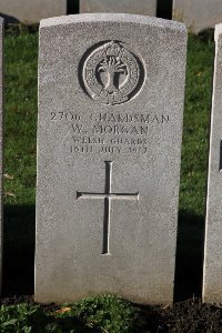 Lijssenthoek Military Cemetery - Morgan, W
