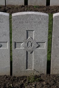 Lijssenthoek Military Cemetery - Muir, Thomas