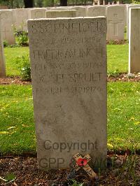 Lijssenthoek Military Cemetery - Munch, Friedrich