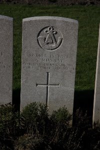 Lijssenthoek Military Cemetery - Munday, A