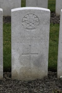 Lijssenthoek Military Cemetery - Munden, W