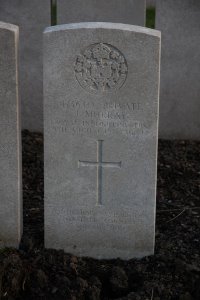 Lijssenthoek Military Cemetery - Murray, J