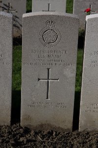 Lijssenthoek Military Cemetery - Nash, Edwin Sydney